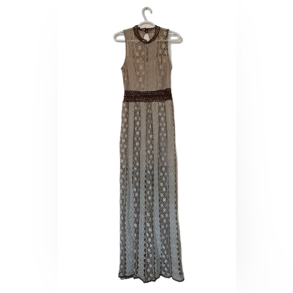 Lace Style Boho Dress; - Picture 1 of 2
